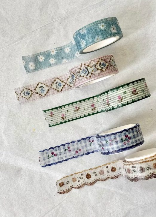 Pion Deco Washi Tapes vol. 2 (5 designs)