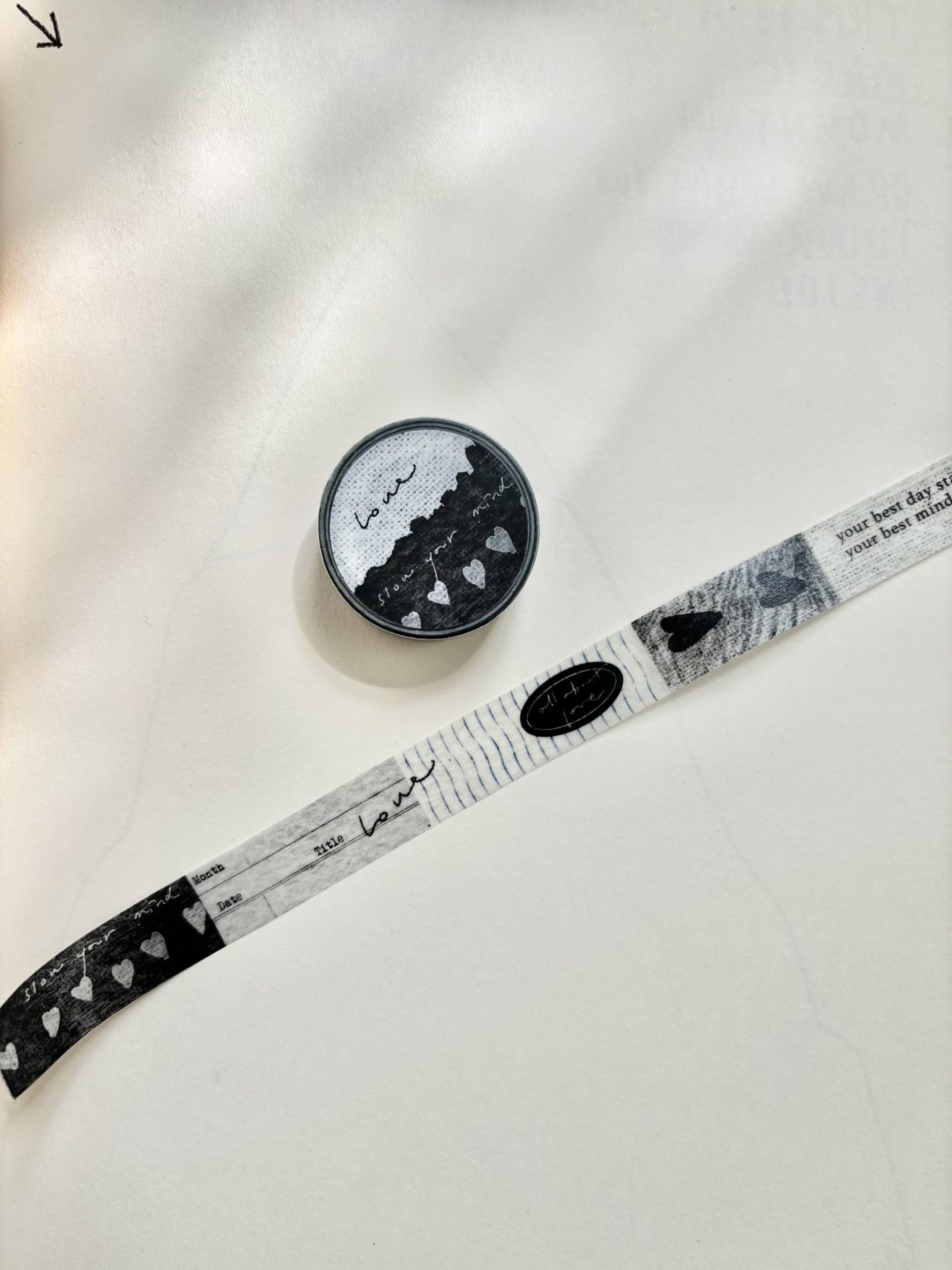 Pion Deco Washi Tape – “love”