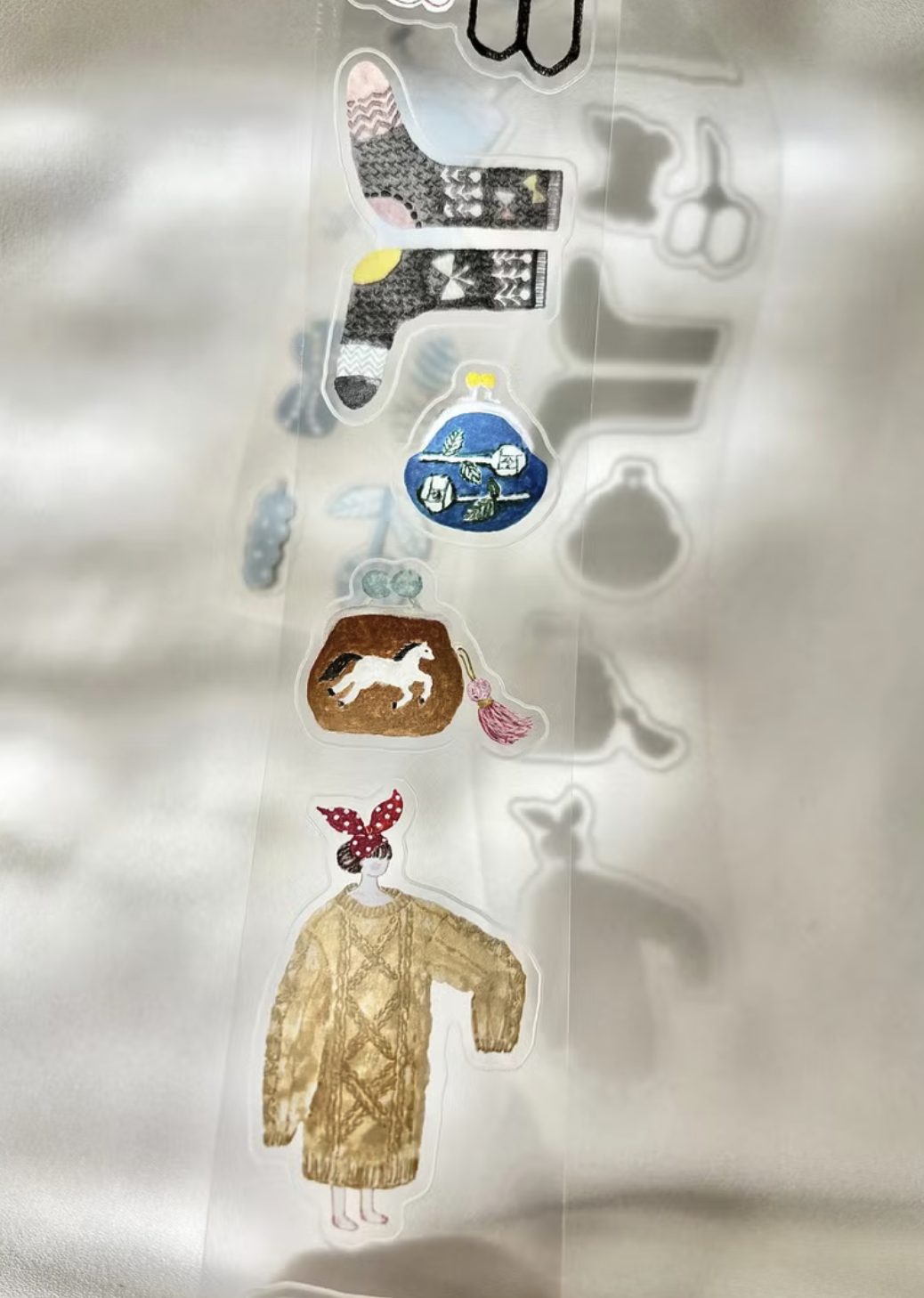Pion Kiss-Cut PET Tape – Fabric — gallery