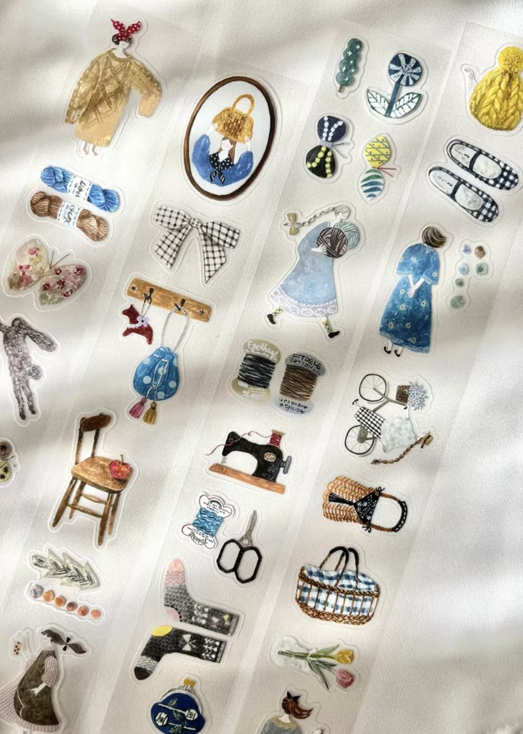 Pion Kiss-Cut PET Tape – Fabric — gallery
