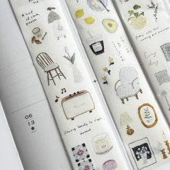 Pion Kiss-cut Washi Tape – Cozy Mood — gallery