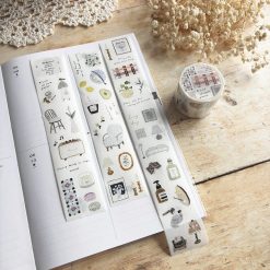 Pion Kiss-cut Washi Tape – Cozy Mood — gallery