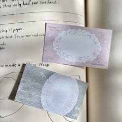 Pion Lace Frame Memo Cards — gallery