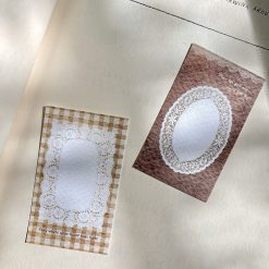 Pion Lace Frame Memo Cards — gallery