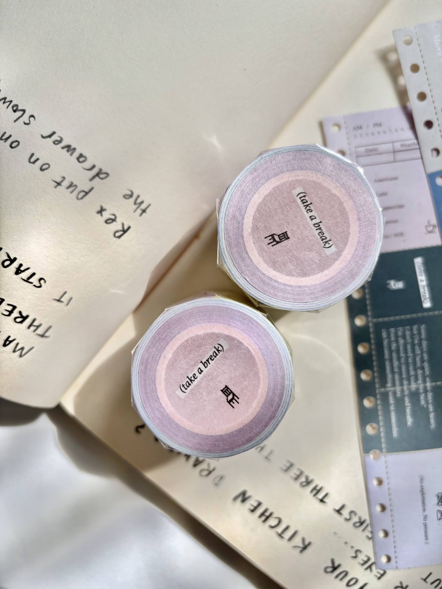 Pion Report Paper Washi Tape — gallery