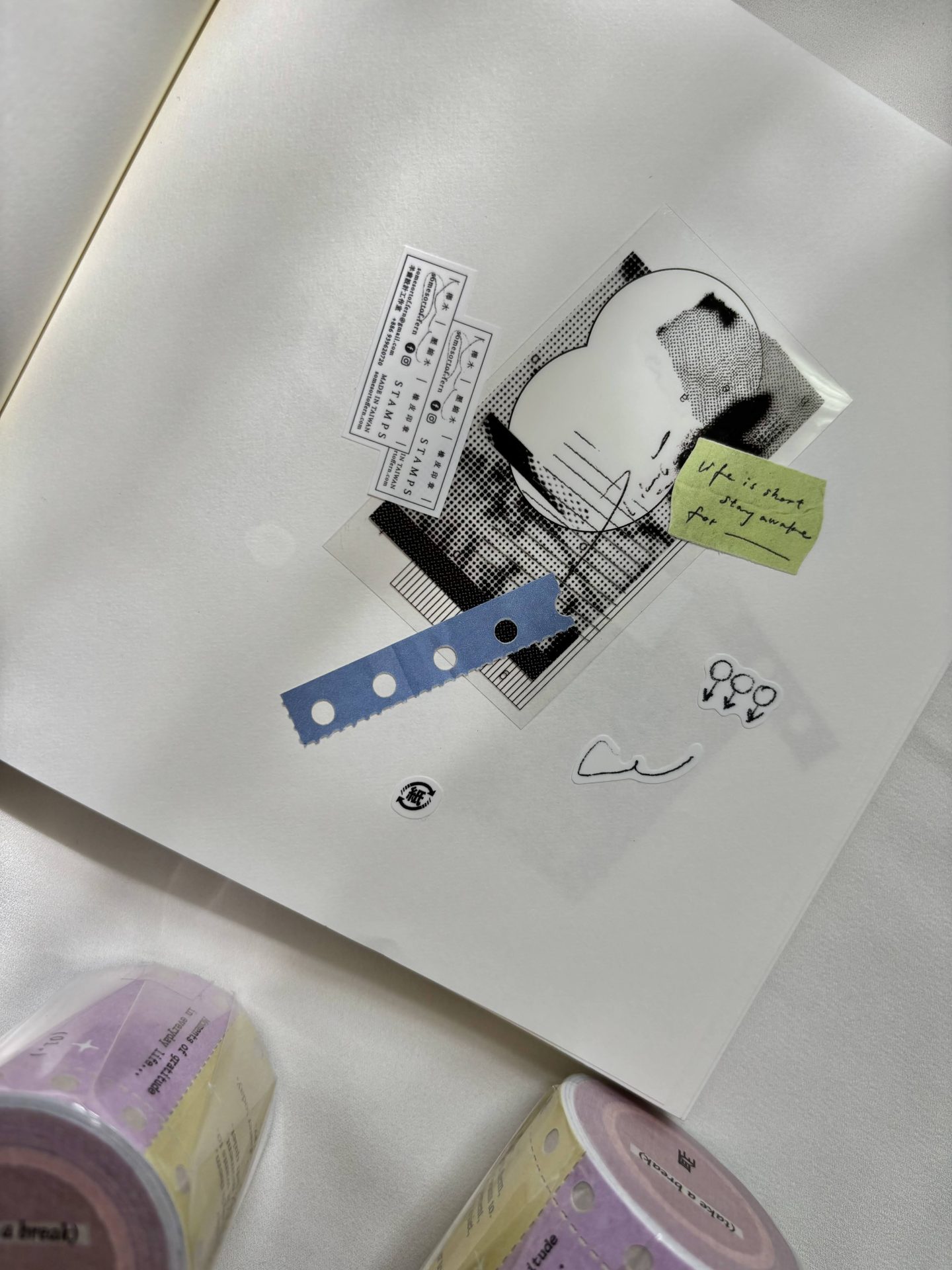 Pion Report Paper Washi Tape — gallery