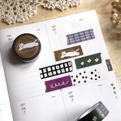 Pion Washi Tape – Cat on the Rug (A) — gallery