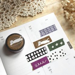 Pion Washi Tape – Cat on the Rug (A) — gallery