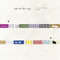Pion Washi Tape – Cat on the Rug (B) — gallery
