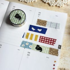Pion Washi Tape – Cat on the Rug (B) — gallery