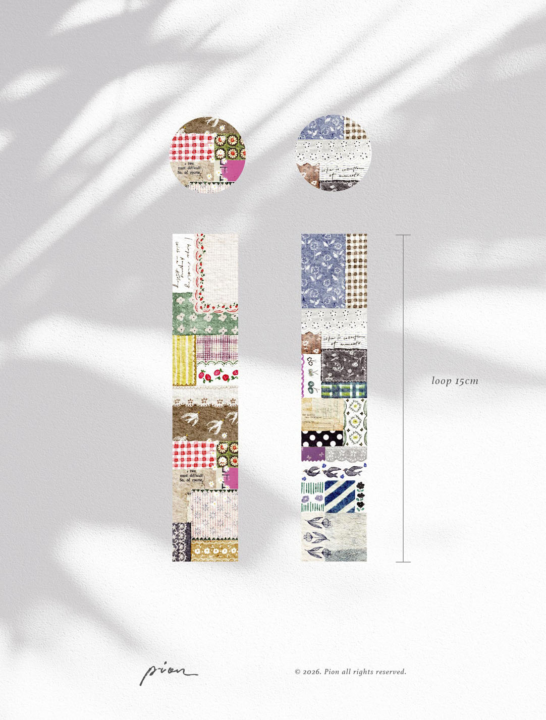 Pion Washi Tapes - Spring & Sunlight - Image 3