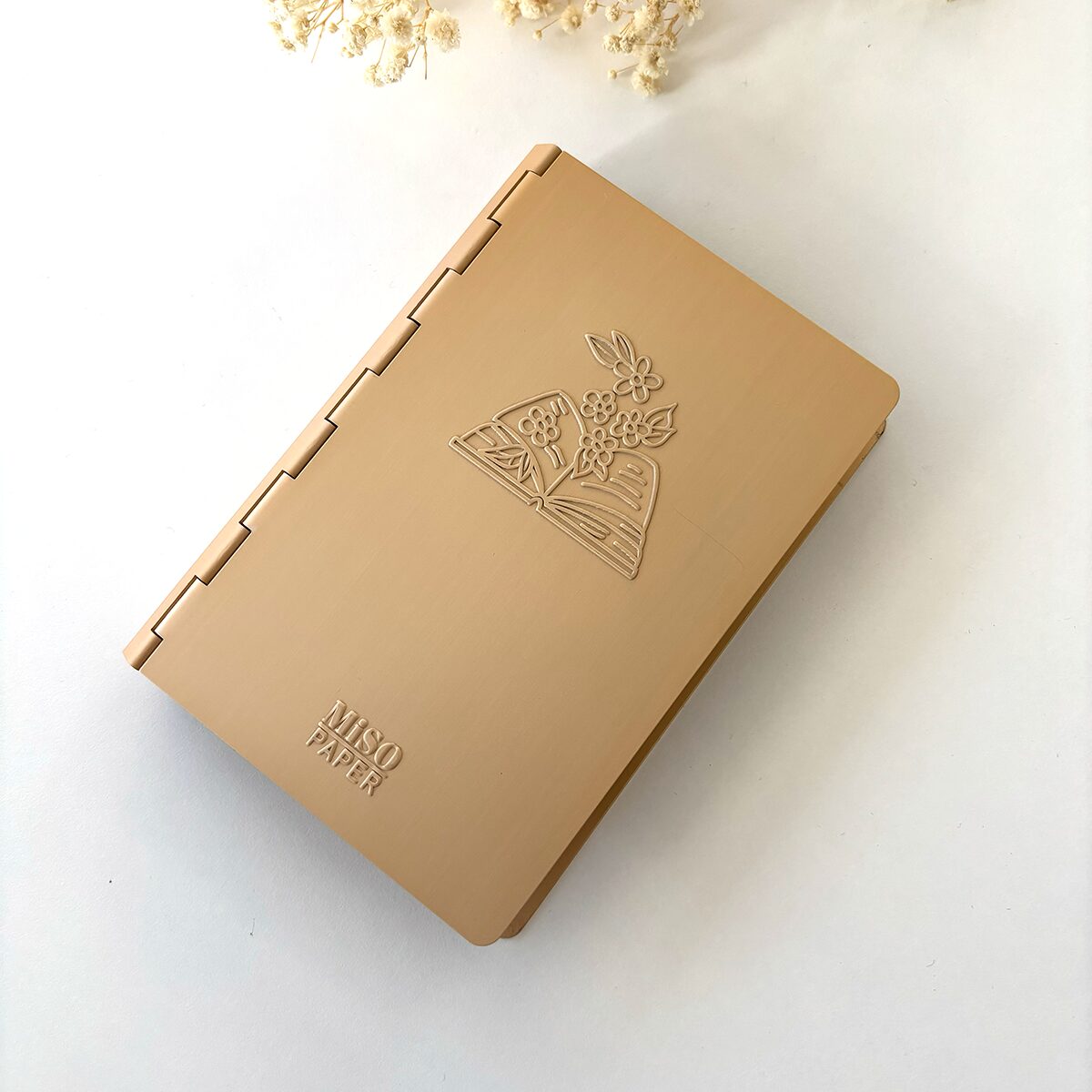 Miso Paper Pocket Aluminium Ring Binder (3 colours) - Image 4