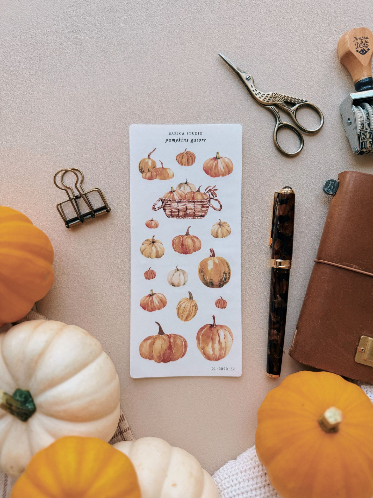 Sarica Studio Pumpkins Galore Stickers