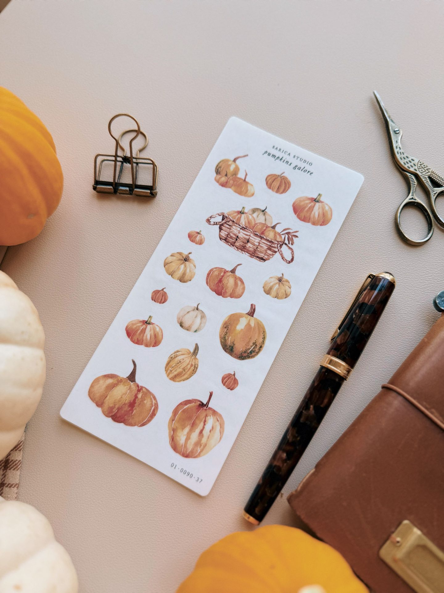 Sarica Studio Pumpkins Galore Stickers
