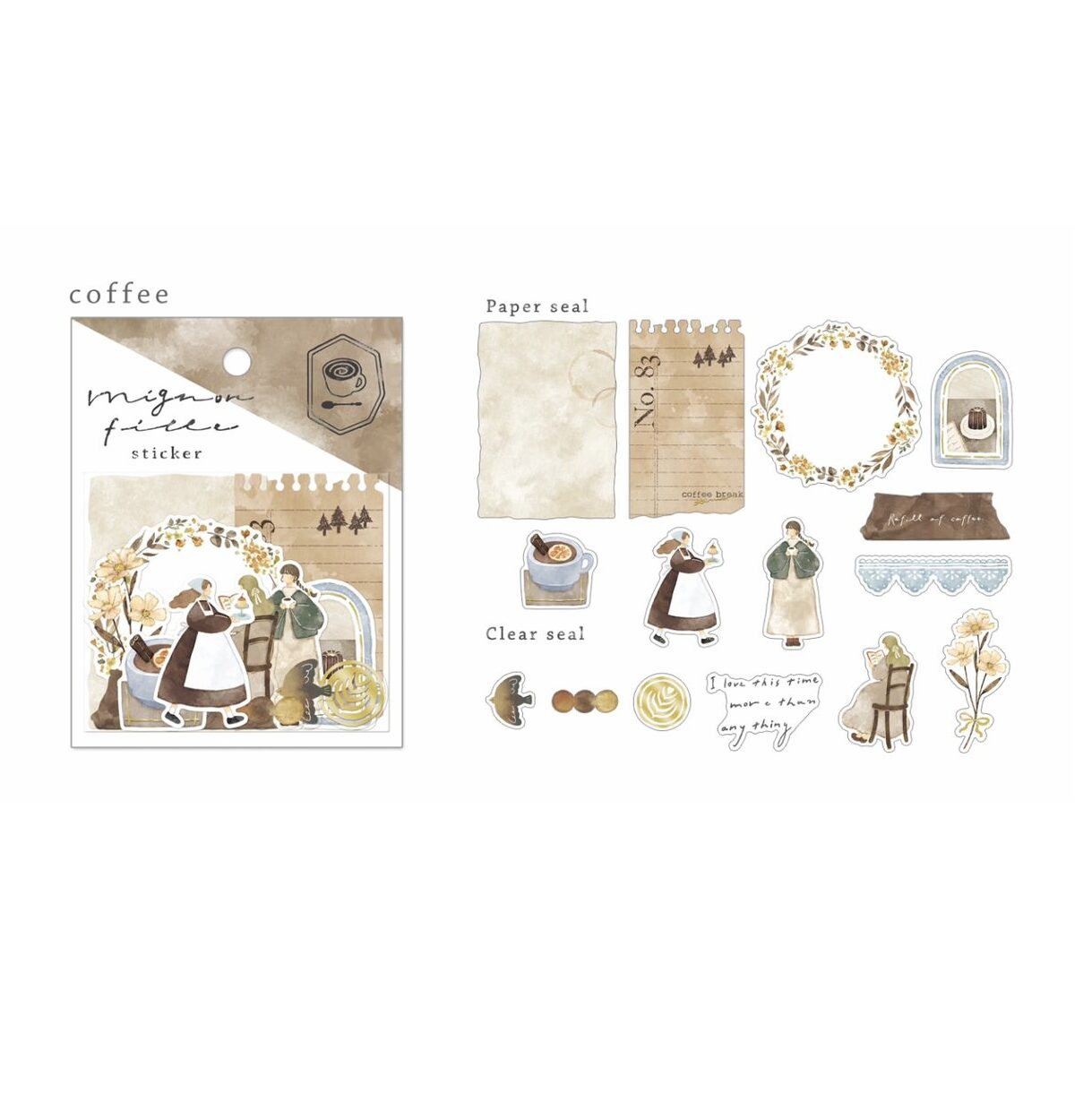 Q-lia Mignon Fille Stickers (6 designs) - Image 9