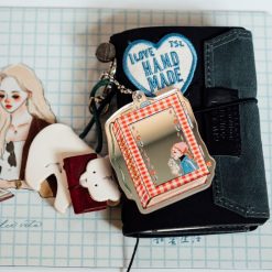 La Dolce Vita Acrylic Keychain - Journal with Me