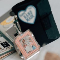 La Dolce Vita Acrylic Keychain - Journal with Me - Image 2