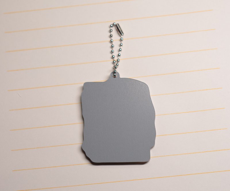 La Dolce Vita Acrylic Keychain - Journal with Me - Image 4