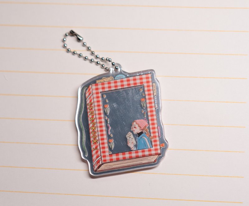 La Dolce Vita Acrylic Keychain - Journal with Me - Image 7