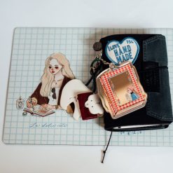 La Dolce Vita Acrylic Keychain - Journal with Me - Image 9