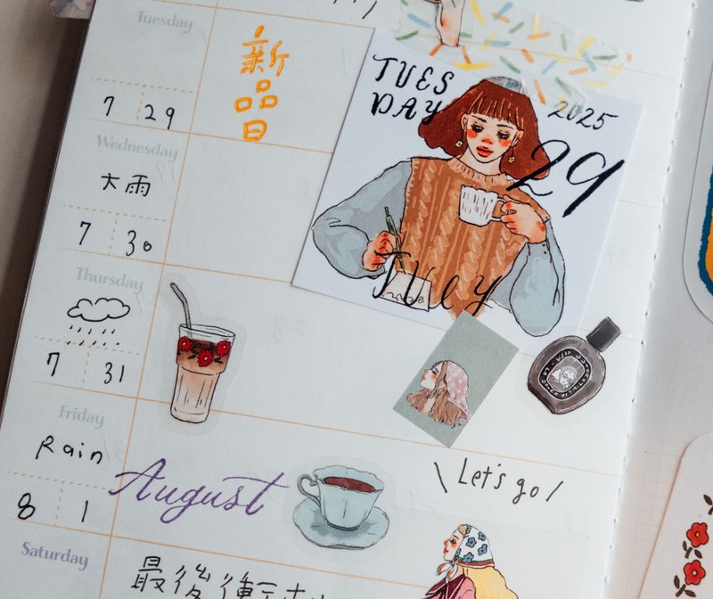 La Dolce Vita Label Sticker Roll - Sweet Life - Image 7