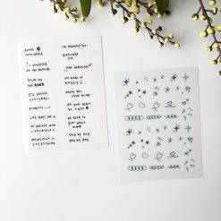 Rabch.jpg Dear Journal Sticker Sheet Sets x 3