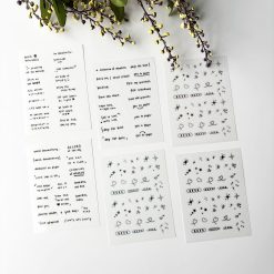 Rabch.jpg Dear Journal Sticker Sheet Sets x 3