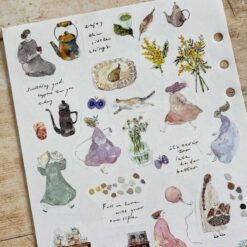 Miso Paper A5 Ring Binder Inserts - Sticker Release Paper - Image 3