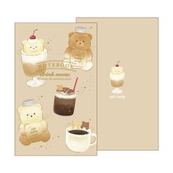 ROKKAKU A5 Slim Notebook – Café Teddy “Drink” — gallery