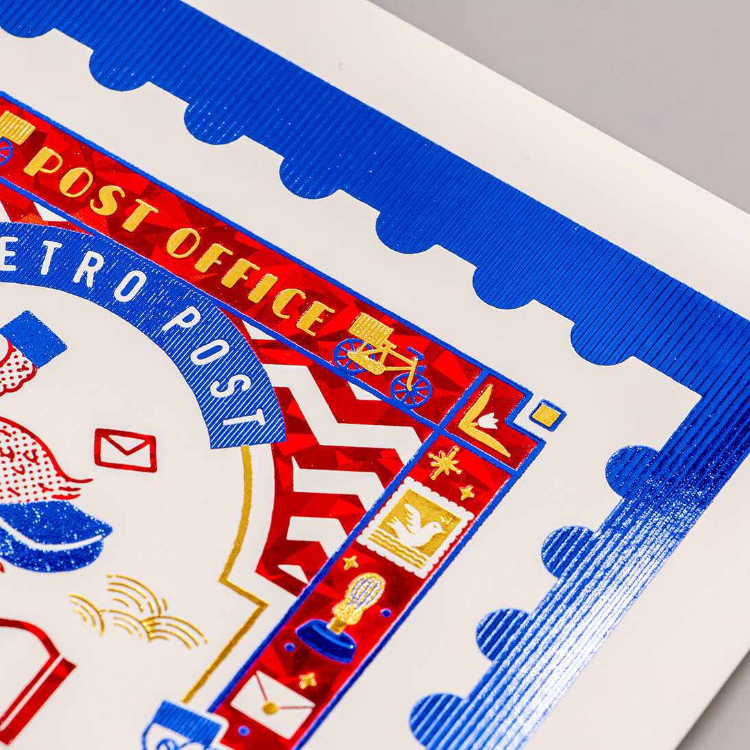 ROKKAKU B6 Ring Notebook – Retro Mail — gallery