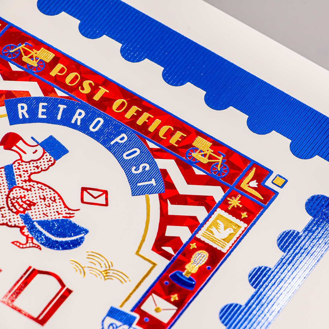ROKKAKU B6 Ring Notebook – Retro Mail — gallery