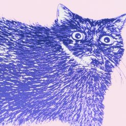 ROKKAKU Die-cut Memo Pad – Cat Art Collection “Shizuku” — gallery