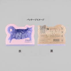 ROKKAKU Die-cut Memo Pad – Cat Art Collection “Shizuku” — gallery