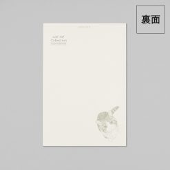 ROKKAKU Foil Stamped Postcard – Cat Art Collection “Hinata” — gallery