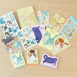 ROKKAKU Foil Stamped Postcard – Cat Art Collection “Shizuwara Hinata” — gallery