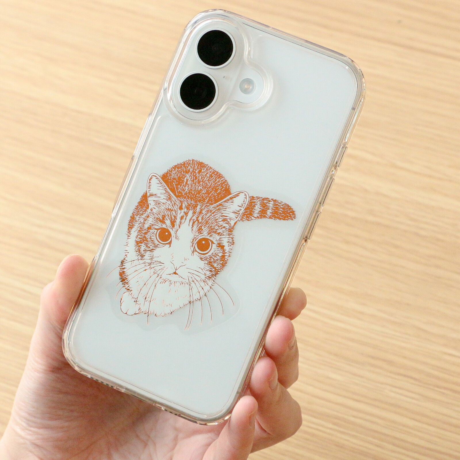 ROKKAKU Foil Stamped Sticker – Cat Art Collection “Hinata” — gallery