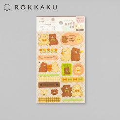 ROKKAKU Stickers – Café Teddy “Uyukoko” — gallery