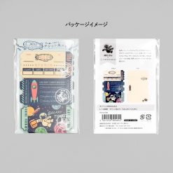 ROKKAKU Ticket-style Memo Cards – GALAXY TOURS — gallery