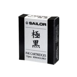 Sailor Pigment Ink Cartridges – Kiwaguro Ultra Black