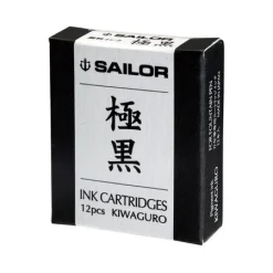 Sailor Pigment Ink Cartridges – Kiwaguro Ultra Black — gallery