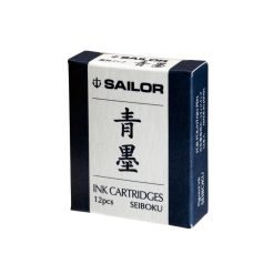 Sailor Pigment Ink Cartridges – Seiboku (Blue)