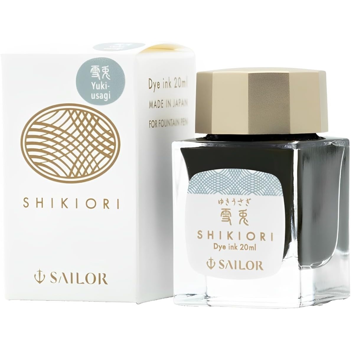 SAILOR Shikiori Bottled Ink 20ml – Yuki-usagi — gallery