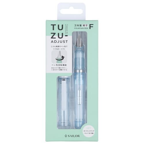 Sailor Tuzu Adjust Glassy Fountain Pen — Crystal Sky — gallery