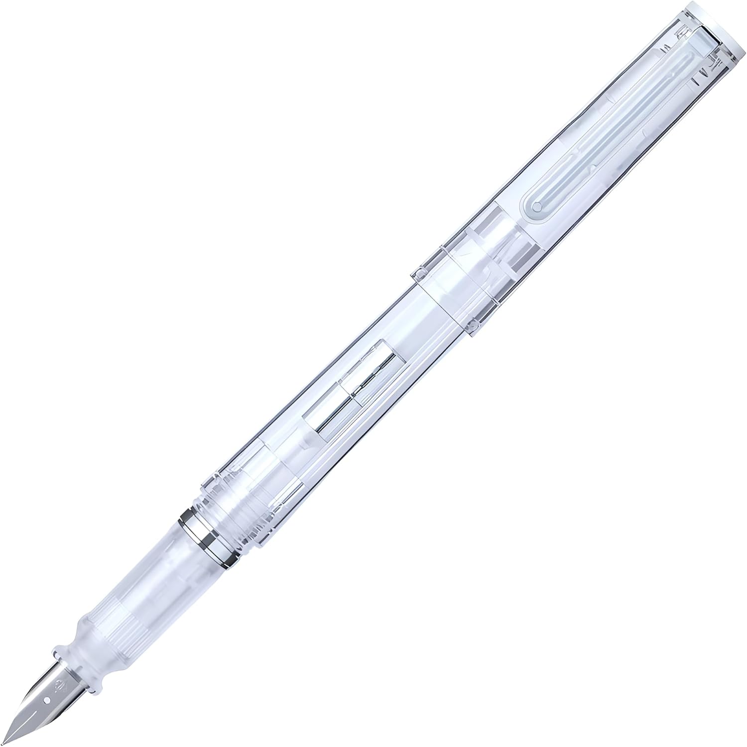 Sailor Tuzu Adjust Glassy Fountain Pen — Crystal White