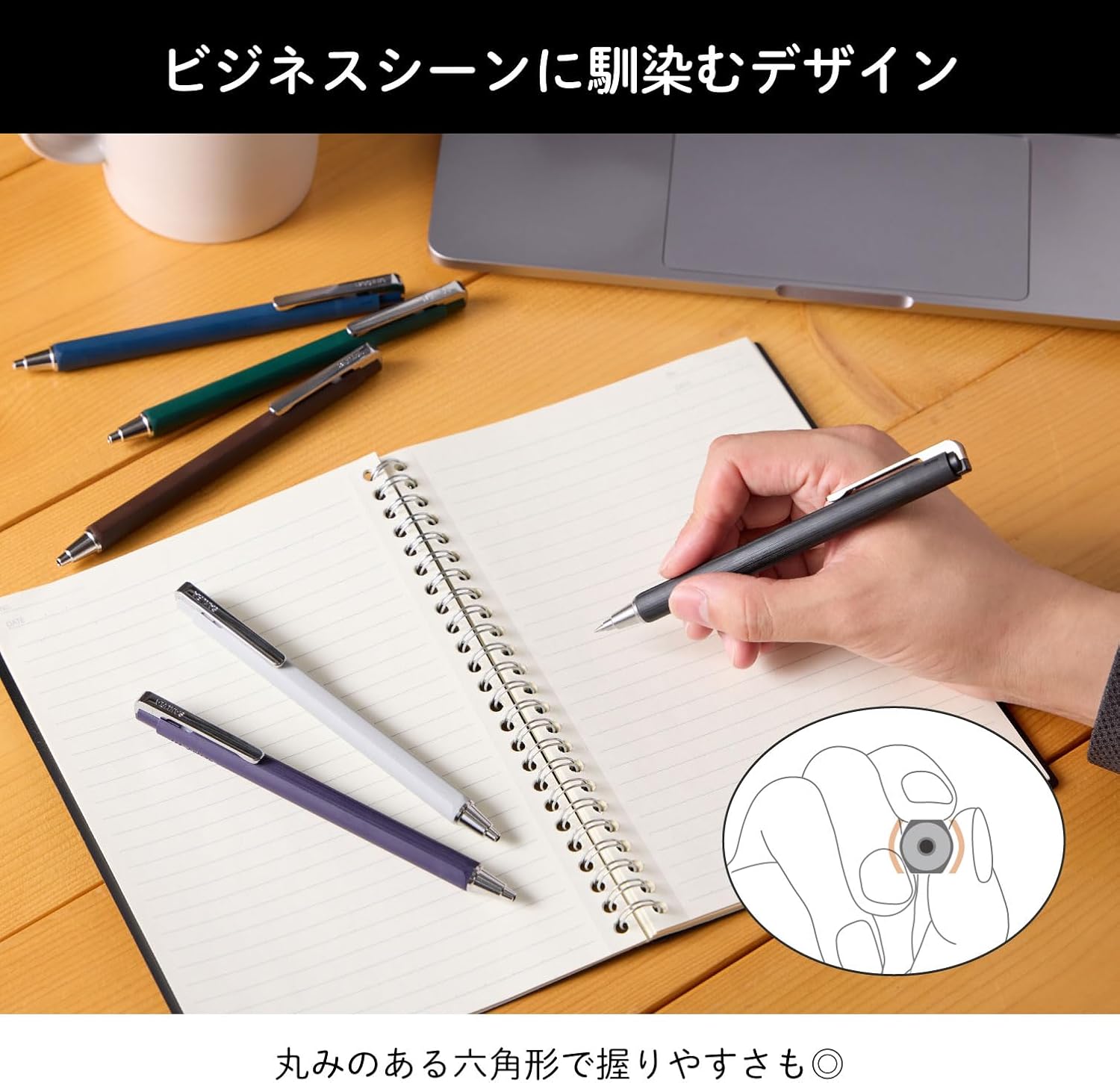 Sakura Craypas Ballsign iD Gel Ink Ballpoint Pen Set of 6 Colors