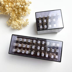 Sanby Endless Alphabet and Number Stamp Sets (4 sizes)