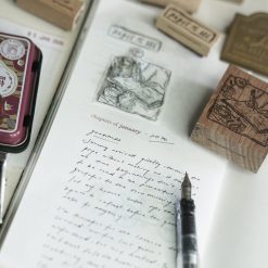 Black Milk Project Pages of Me Rubber Stamp - Scribbles (Framed)