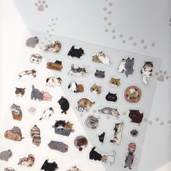 Shinzi Katoh Mini Planner Stickers - Exotic Shorthair