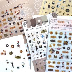 Shinzi Katoh Sticker Sheet – Coffee Time — gallery