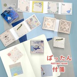 Shinzi Katoh Mini Sticky Notes Sets Cats and Stars Japanese